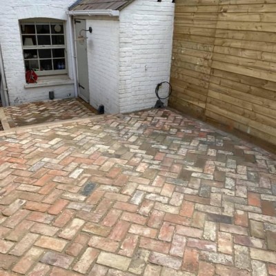 Reclaimed Clay Paving Bricks
