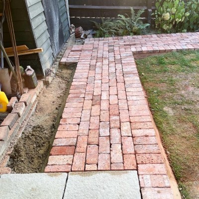 Reclaimed Clay Paving Bricks
