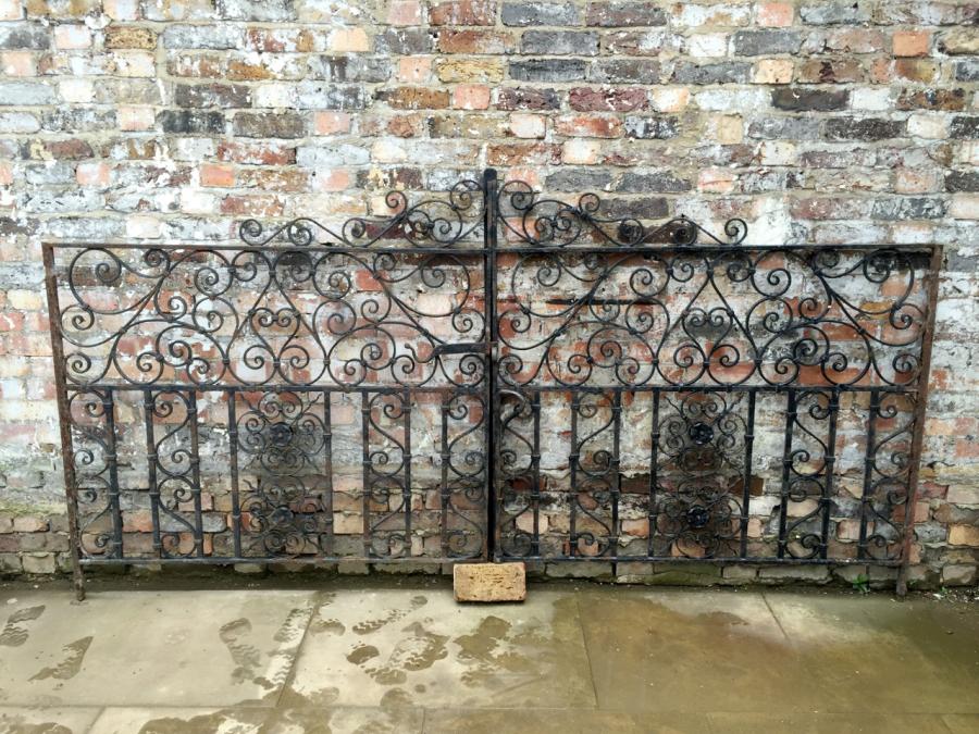 For Sale Antique Wrought Iron Gates SalvoWEB UK