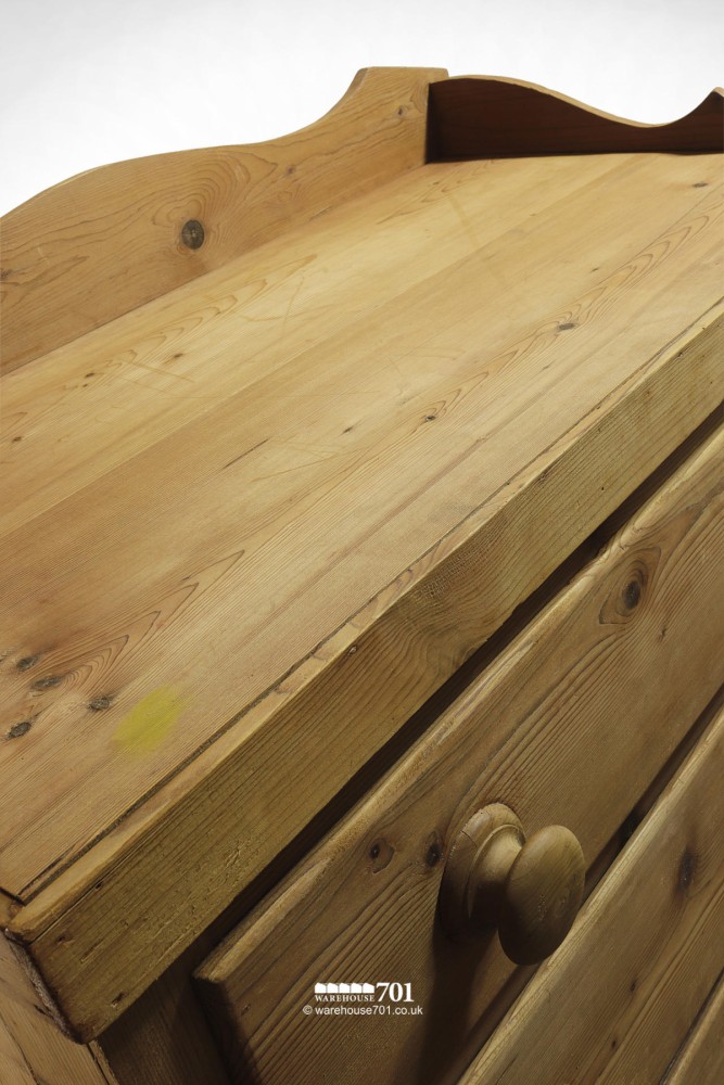 Antique & Reclaimed listings Reclaimed Honey Pine Three Drawer Chest Of