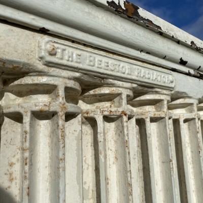 Reclaimed “The Beeston Radiator” Church Cast Iron Radiator - 3 Available