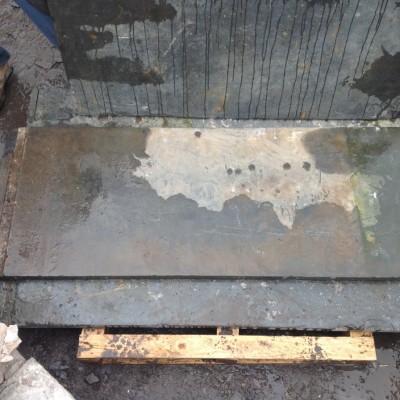 Reclaimed Delabole Slate Slabs Flagstones