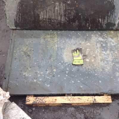 Reclaimed Delabole Slate Slabs Flagstones