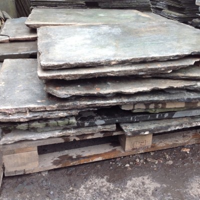 Reclaimed Delabole Slate Slabs Flagstones