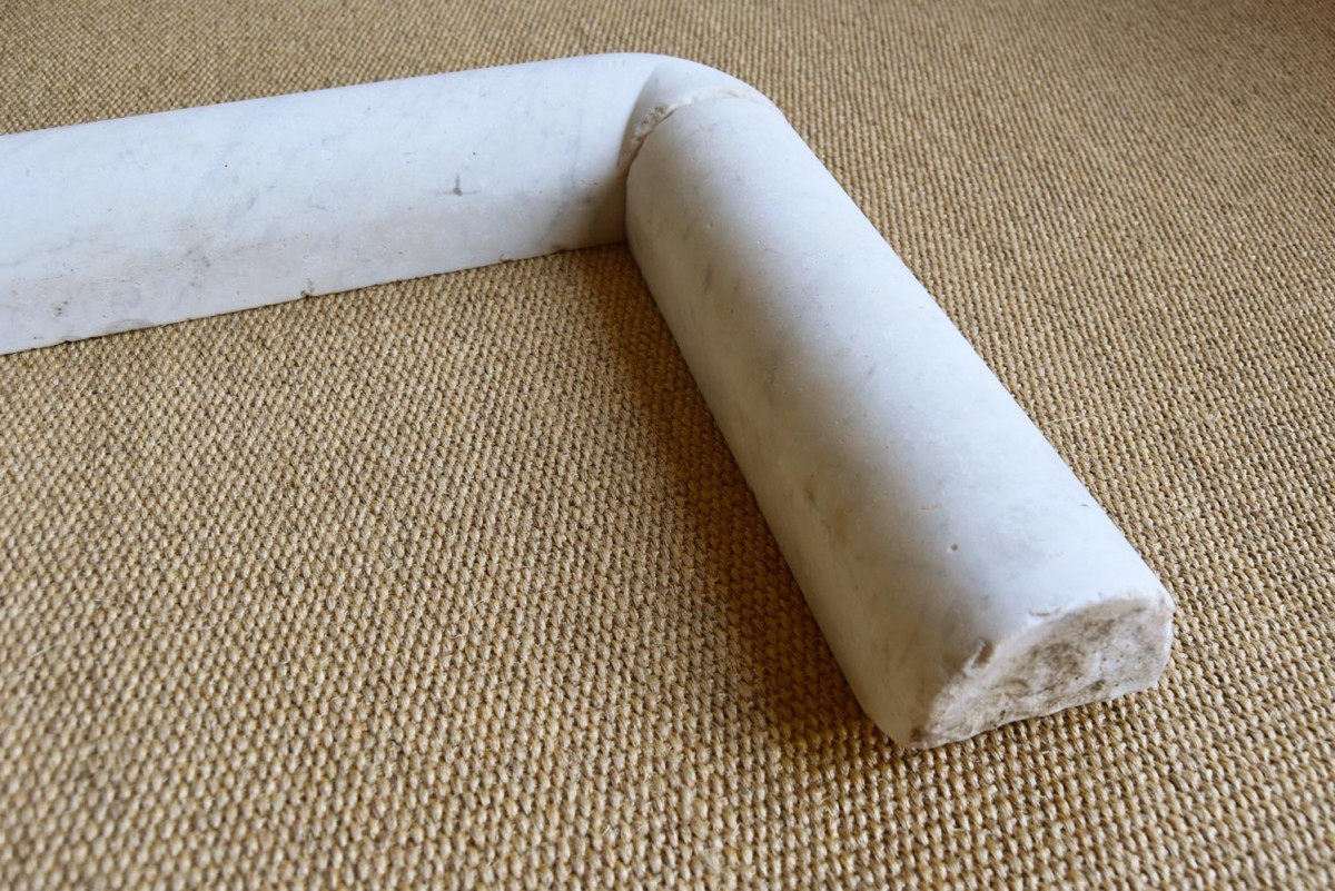 Antique & Reclaimed listings Antique White Marble Fender Fireplace