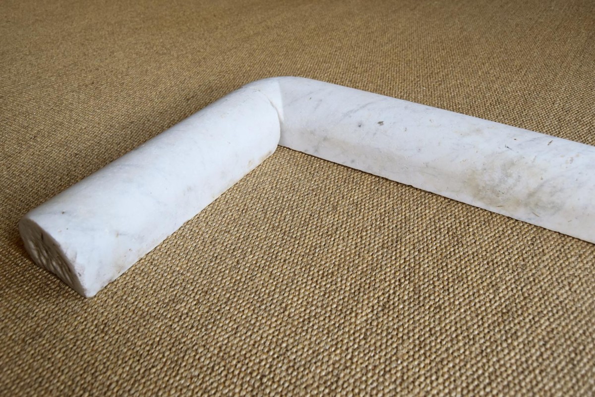 Antique & Reclaimed listings Antique White Marble Fender Fireplace