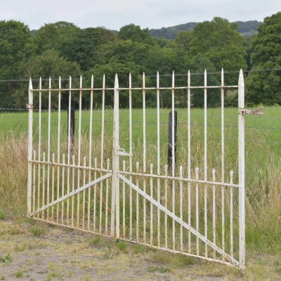 Antique Iron Driveway Gates