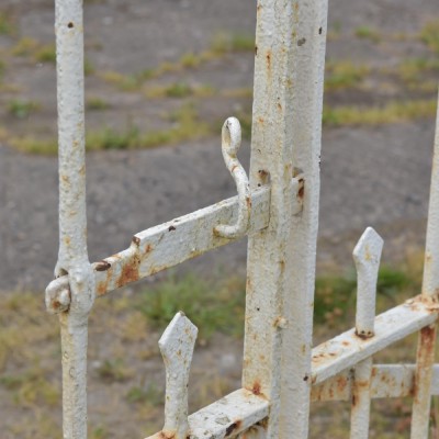 Antique Iron Driveway Gates