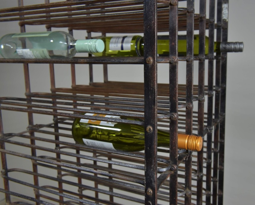 Antique Wine Rack - Burrows Patent | Reclaimed Materials