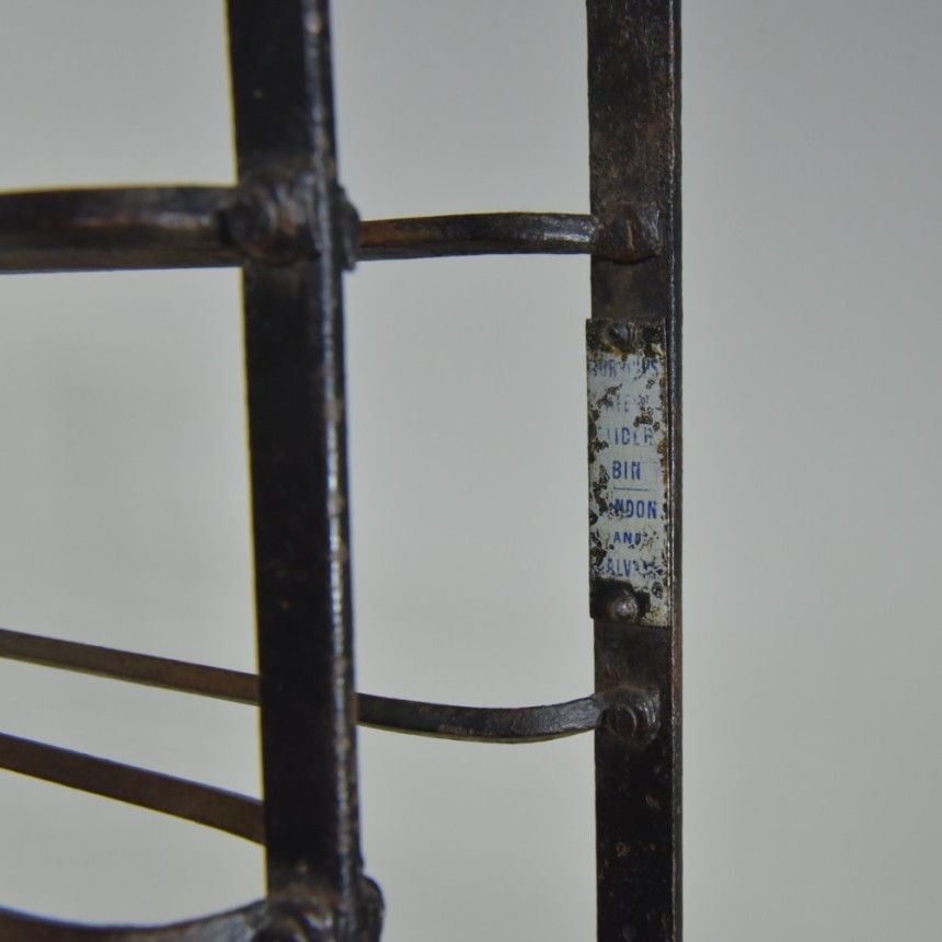 Antique Wine Rack - Burrows Patent | Reclaimed Materials