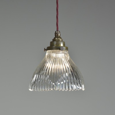Hexagonal Prismatic Glass Pendant Shades