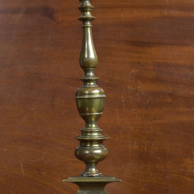 Paw Footed Brass Lamp