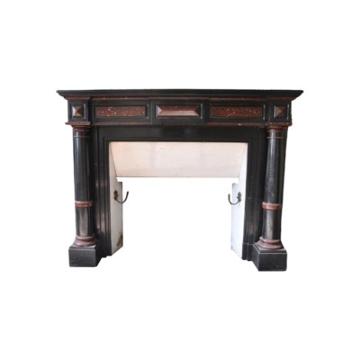 Antique marble chimney piece