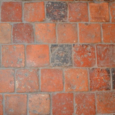 Antique French Terra Cotta Tiles 12×12 CM