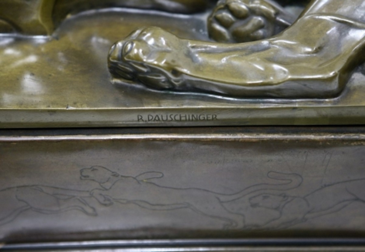 Ensemble D'insignes D'Art Deco Cadres D'or Décoratifs Dans Le Style De