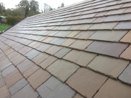 New: Buff Natural Stone Slate Roofing | Reproduction Items