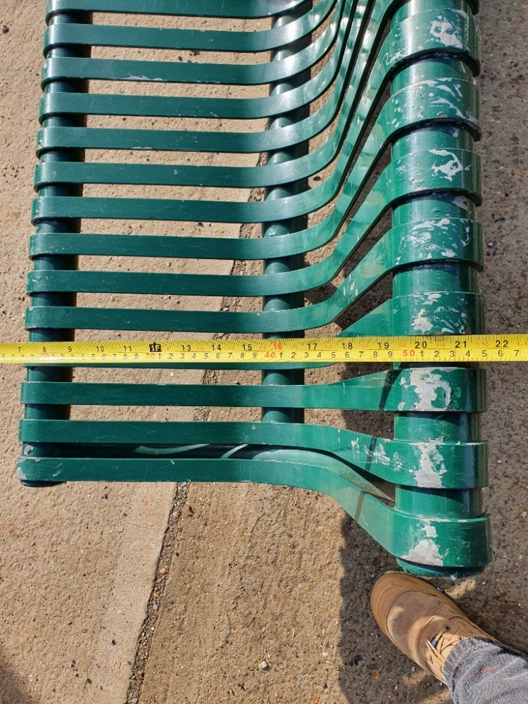 Antique Reclaimed Listings Substantial Ollerton Aluminium Bench antique-reclaimed-listings-substantial-ollerton-aluminium-bench