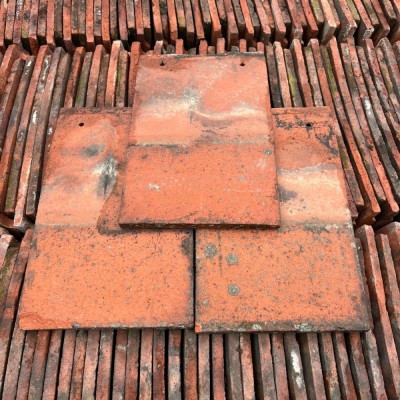Reclaimed Dreadnought Red Clay Roof Tiles