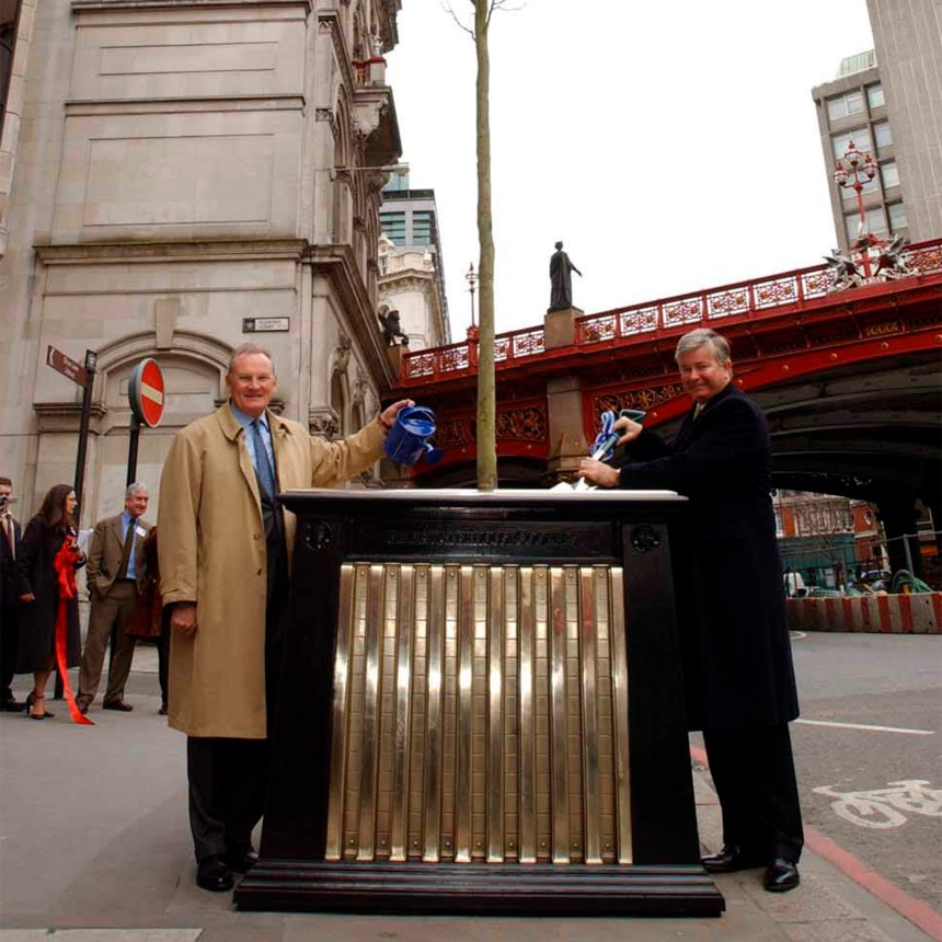 Antique & Reclaimed Monumental City of London Tree Planters by Sculptor ...