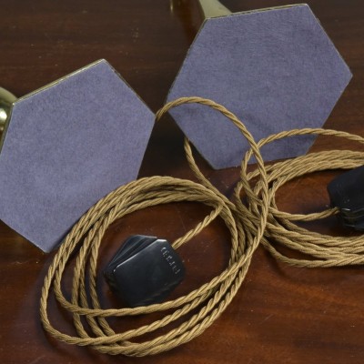 Pair Faraday & Son Extending Lamps