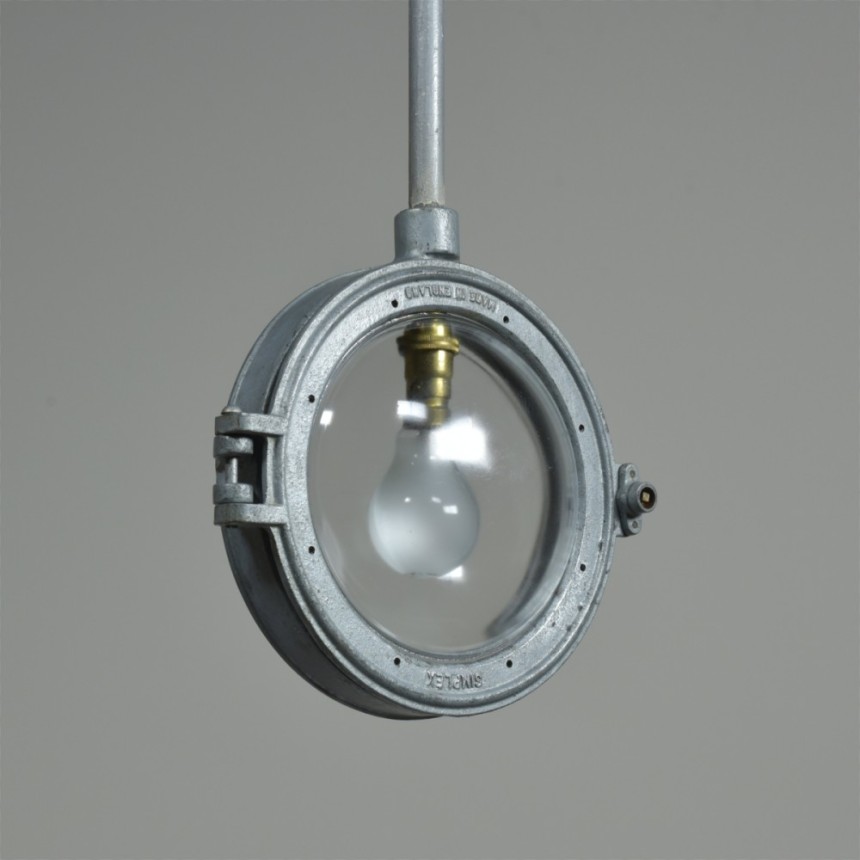 Double Sided Bulkhead Light by SIMPLEX | Reclaimed Materials