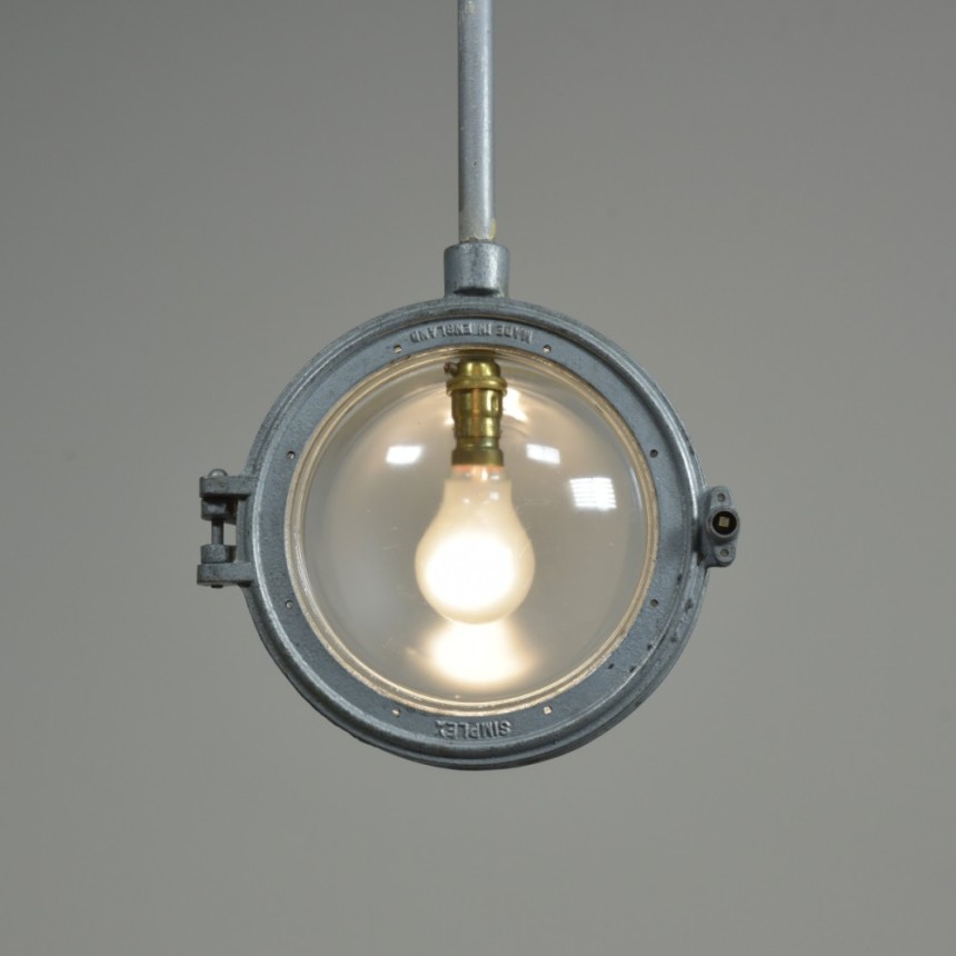 Double Sided Bulkhead Light by SIMPLEX | Reclaimed Materials