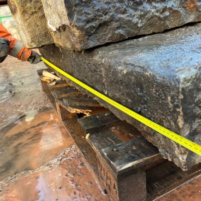 Reclaimed Stone Kerb Edging (12” x 8”) - 2000 Feet Available 