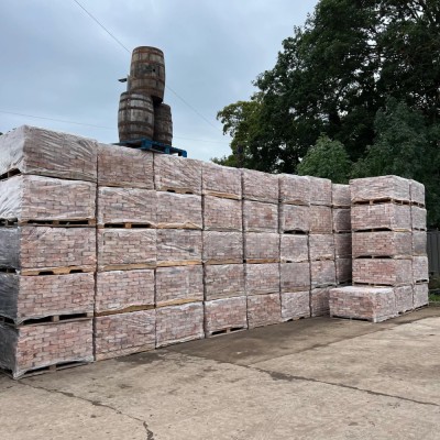 Chelsea Flower Show - Reclaimed Tudor 2 1/4" Handmade Bricks