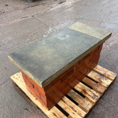 Reclaimed Flat Wall Coping Stones - Cut to Any Size - Price Per Linear Foot