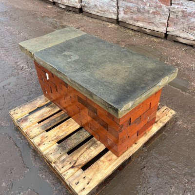 Reclaimed Flat Wall Coping Stones - Cut to Any Size - Price Per Linear Foot