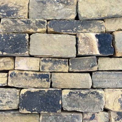 Reclaimed Facing Yorkshire Building Stone - 6” Backed Off