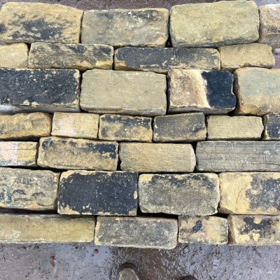 Reclaimed Facing Yorkshire Building Stone - 6” Backed Off