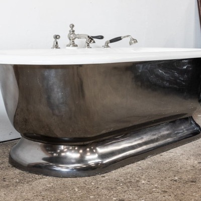 Reclaimed American Art Deco Style Polished Double-Ended Bath