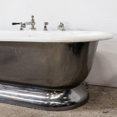 Reclaimed American Art Deco Style Polished Double-Ended Bath