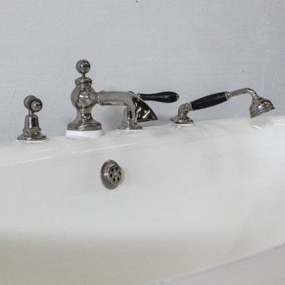 Reclaimed American Art Deco Style Polished Double-Ended Bath