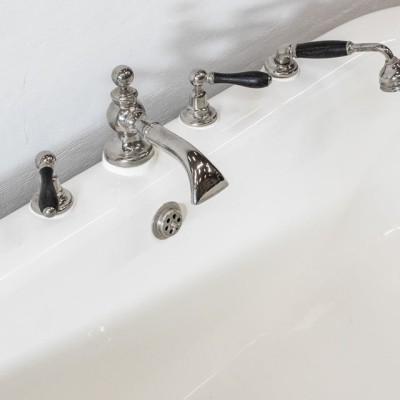 Reclaimed American Art Deco Style Polished Double-Ended Bath