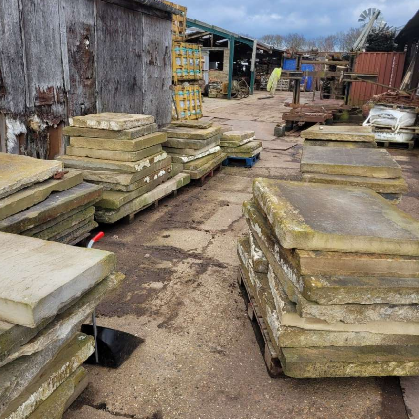 York Stone Riverside Yorkstone | Reclaimed Materials