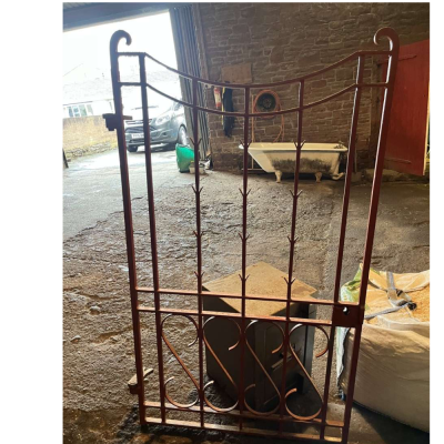 Vintage Wrought Iron Gate