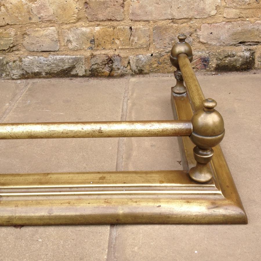 Reclaimed Brass Fire Fender V&V Reclamation