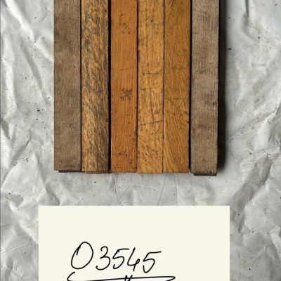 Now £50/m2: O3545. Reclaimed OAK Parquet Flooring - 35 x 4,5 CM