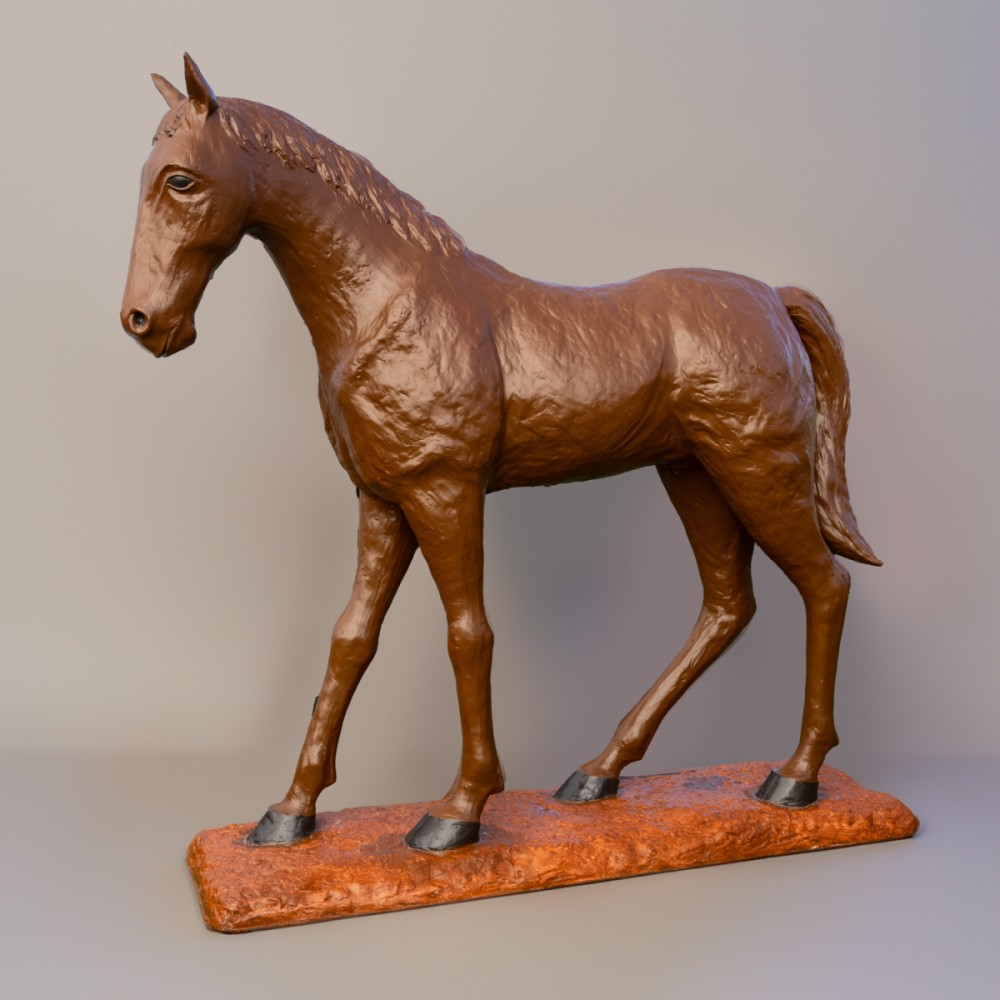 Antique & Reclaimed listings Large Fibreglass Horse Statue SalvoWEB UK