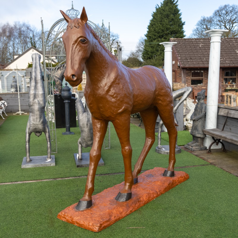 Antique & Reclaimed listings Large Fibreglass Horse Statue SalvoWEB UK