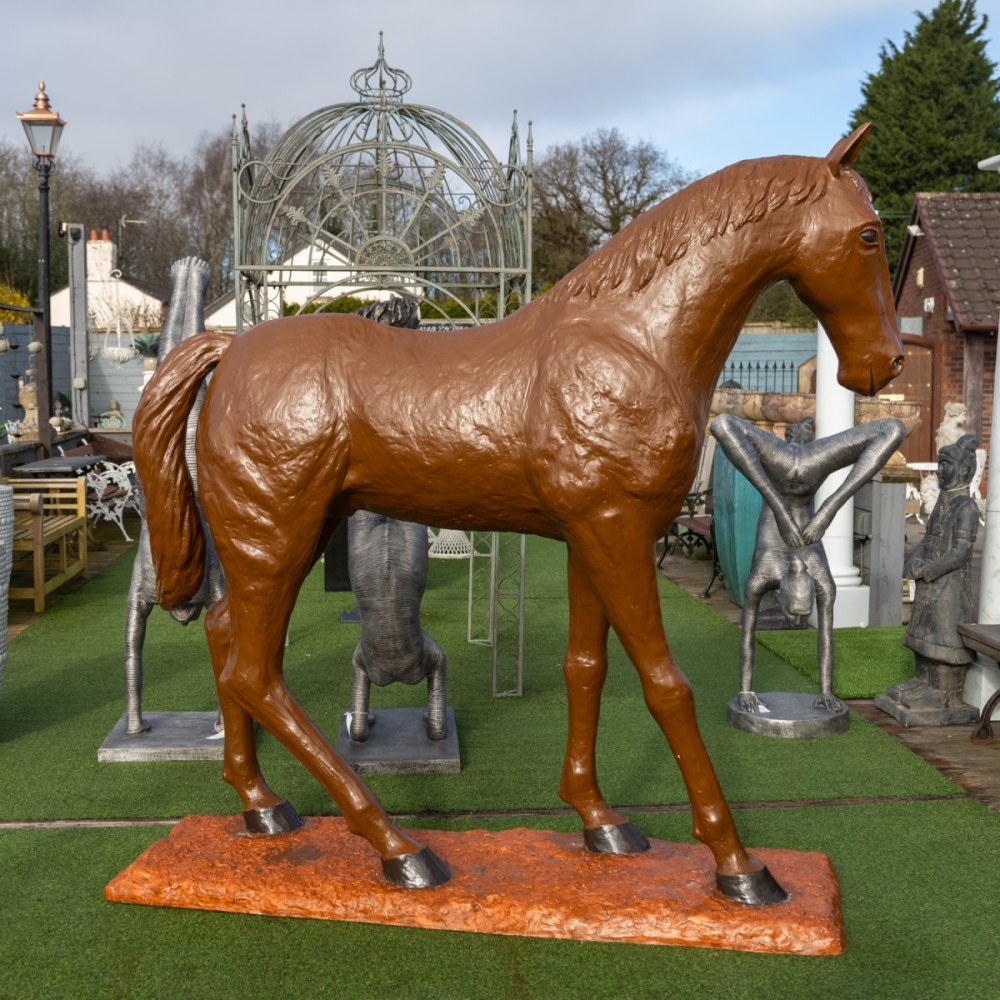 Antique & Reclaimed listings Large Fibreglass Horse Statue SalvoWEB UK