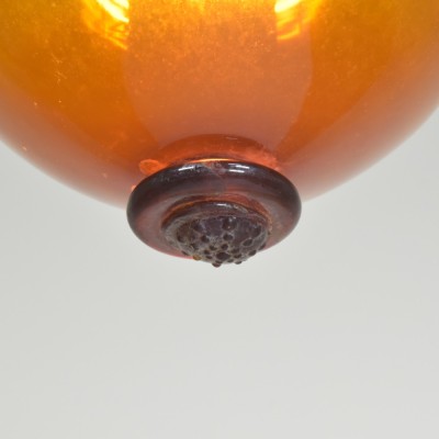 Val St Lambert Glass Lantern
