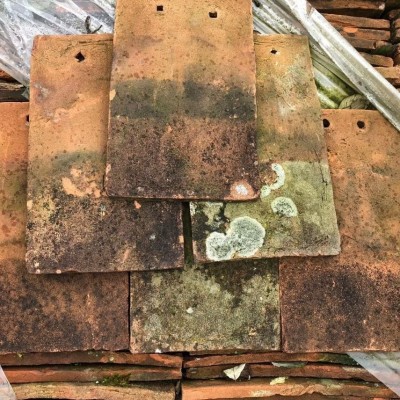 Reclaimed Handmade Clay Peg Tiles