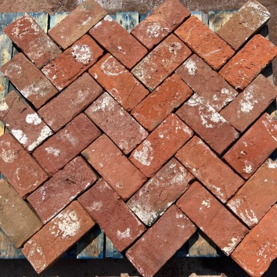 Reclaimed Victorian Handmade Clay Paving Brick Paver 