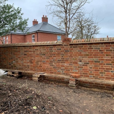 Reclaimed 3 inch Victorian Handmade Imperial Bricks