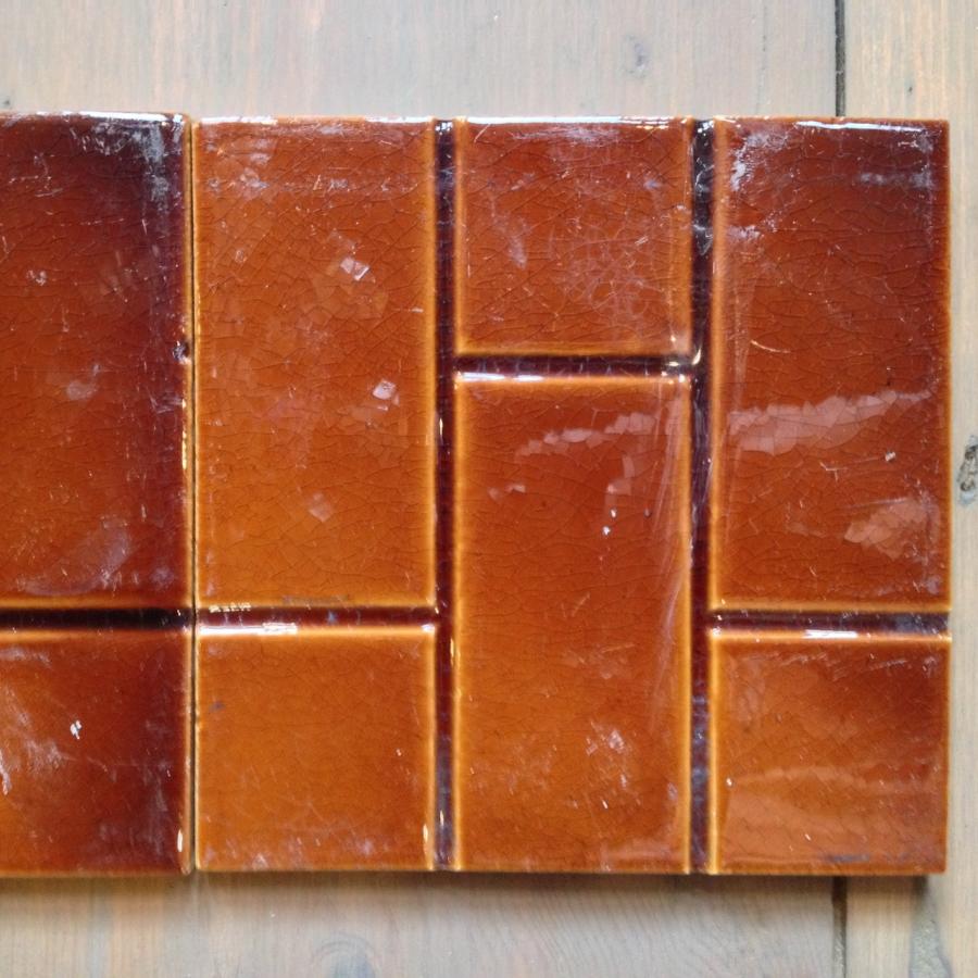 For Sale Antique Edwardian Fireplace Tiles Salvoweb Uk