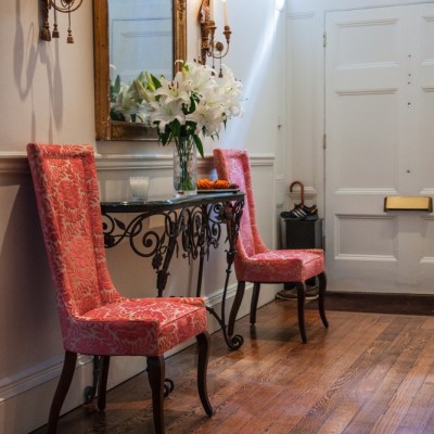 Reclaimed solid Oak strip flooring