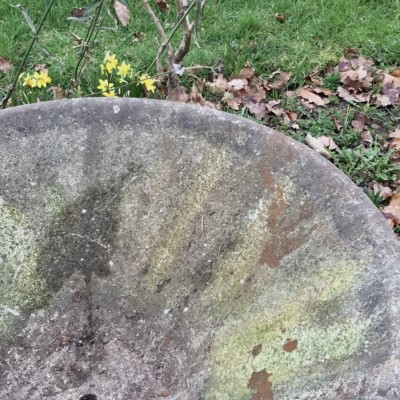 Vintage Stone Conical Shaped Planter - Very Large - 36” diameter 